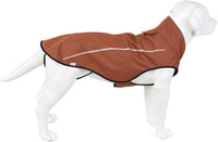 Mile High Life Dog Raincoat - XXS Chest 16"-19" / Brown