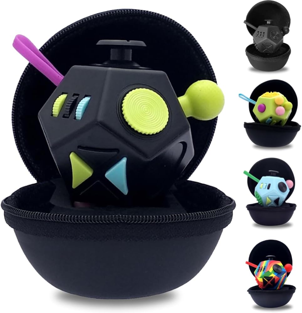 PILPOC theFube Fidget Cube - Black & Mix
