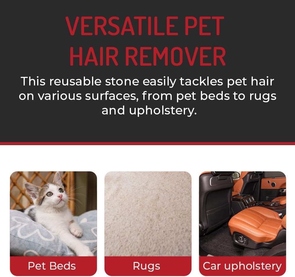 Pet Hair Remover Rock, Upholstery & Auto Interiors - image 4