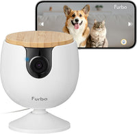 Furbo 360° Dog Camera [Core Features, No Ongoing Cost] – Essentials for Dogs - No Subscription Required / Mini Non-rotating Camera