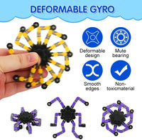 16Pack Transformable Fidget Spinner Toys Set - 16 - image 3