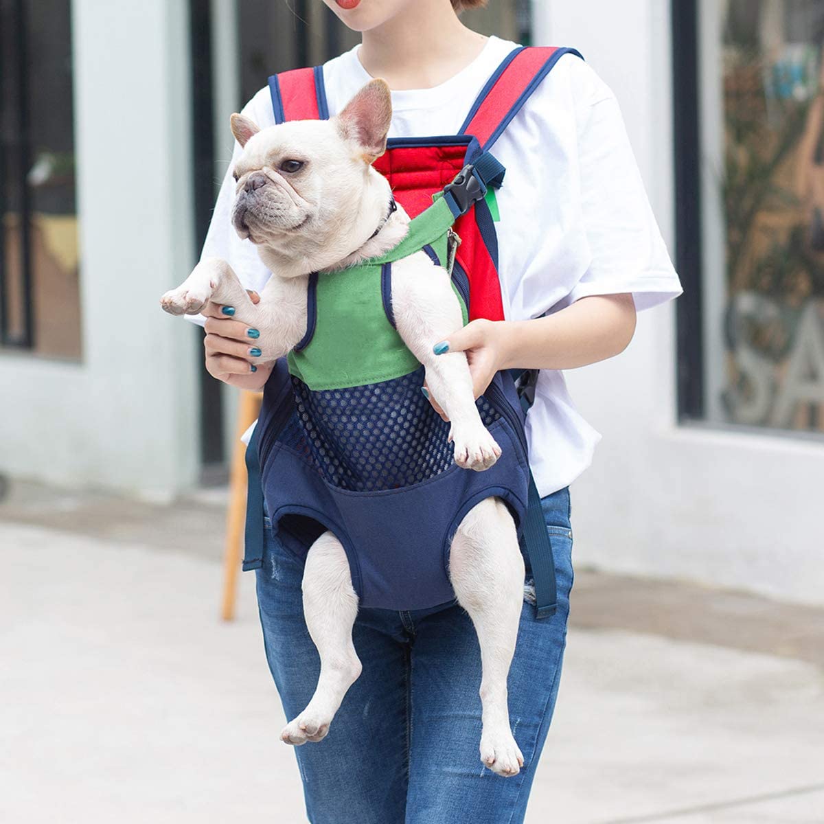 Cat Dog Carrier Front Backpack - BIG FRENCHIES