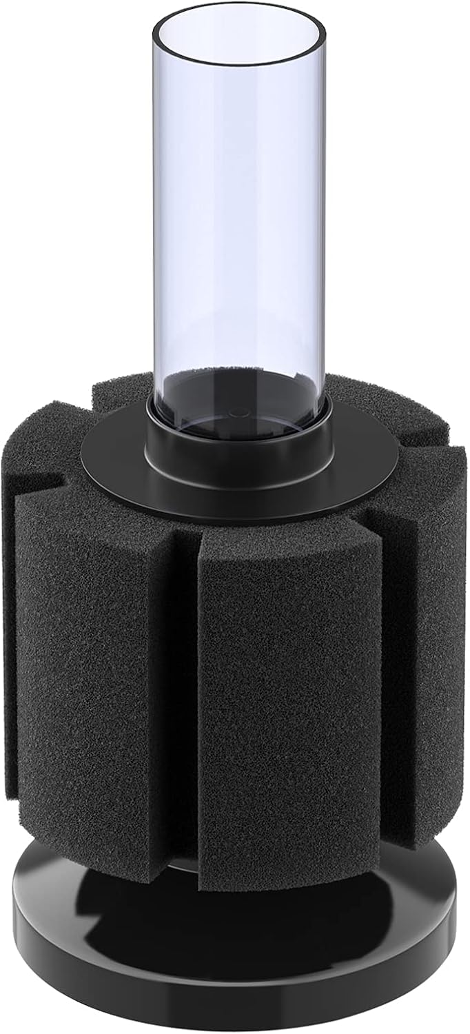Pawfly Aquarium Large Bio Sponge Filter Quiet Betta Fry Shrimp - Up to 10Gal