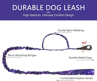 DAGANXI Tactical Dog Collar - Purple sky-SET / L - image 4