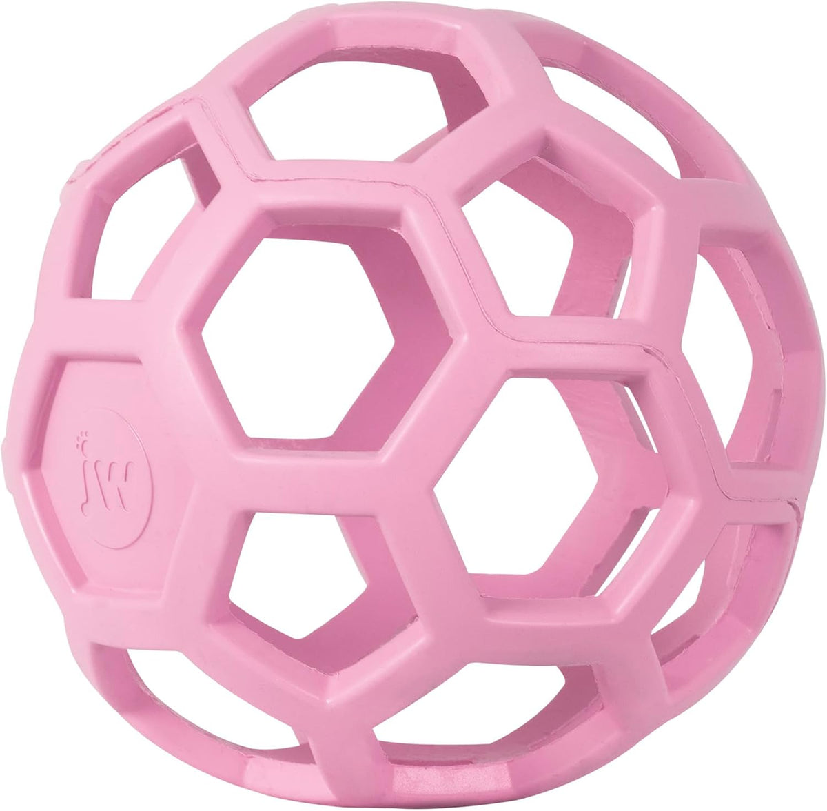 JW Pet HOL-ee Roller Dog Puzzle Ball, Large 5.5in - Pink / Large - image 2