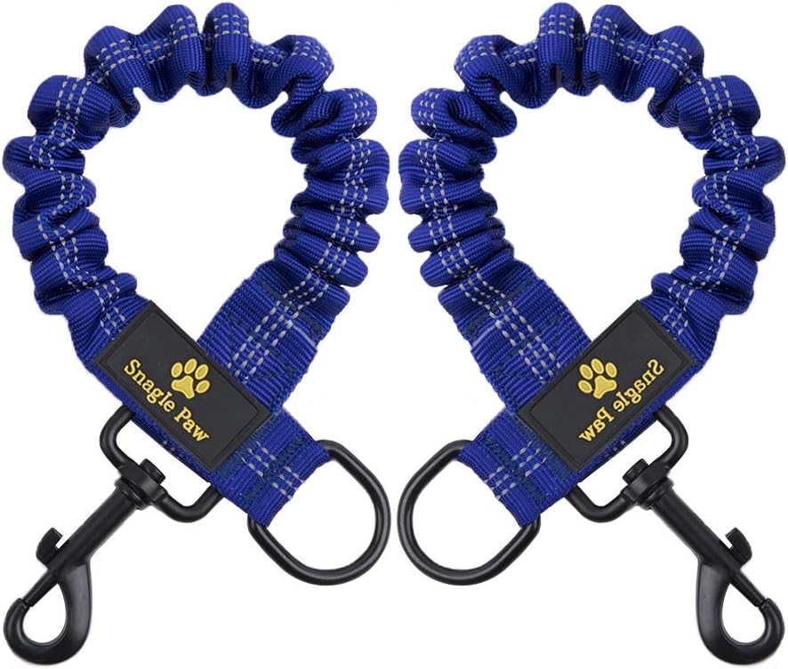 Bungee Dog Leash Extension Attachment - Blue