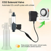 FZONE Desktop Aquarium CO2 System, 5/8" & 3/8" Compatible - 80g - image 3