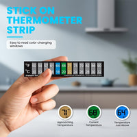 Horizontal Stick On Thermometer Strip - image 2