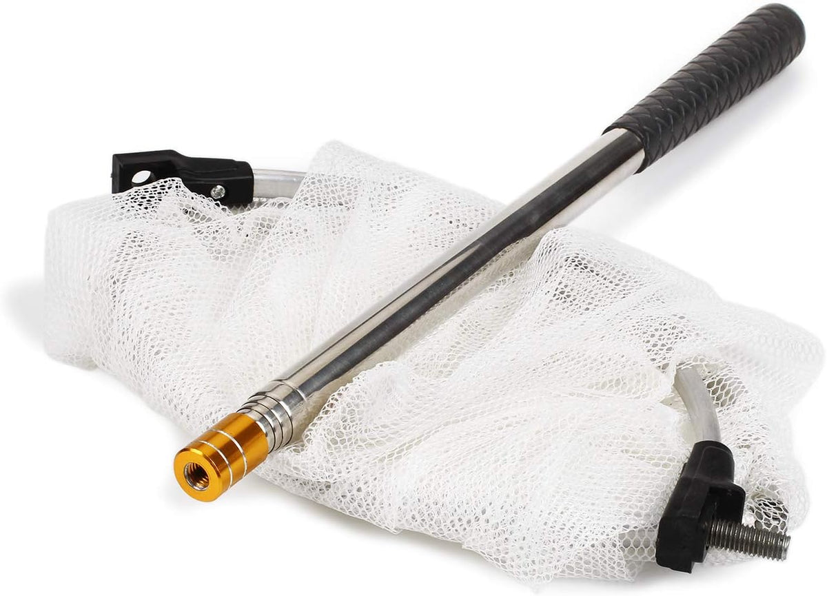 RESTCLOUD Insect and Butterfly Net with 12" Ring, 24" Net Depth - 12" Ring, 59" Handle (Pack of 3) - image 3