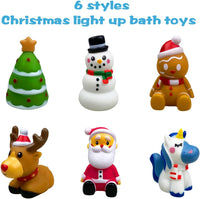JoFAN 6 pack Halloween light up bath toys with bat, pumpkin, ghost, mummy and witch - view 7