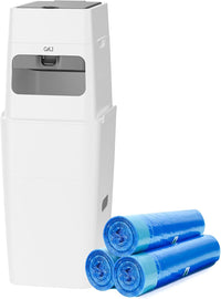 GKJ Cat Litter Box Waste Disposal System for Odor Control Cat Litter - 11.2L+48 Bags