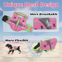 EMUST Dog Life Vest for Swimming - Extra Large / New Pink - image 2