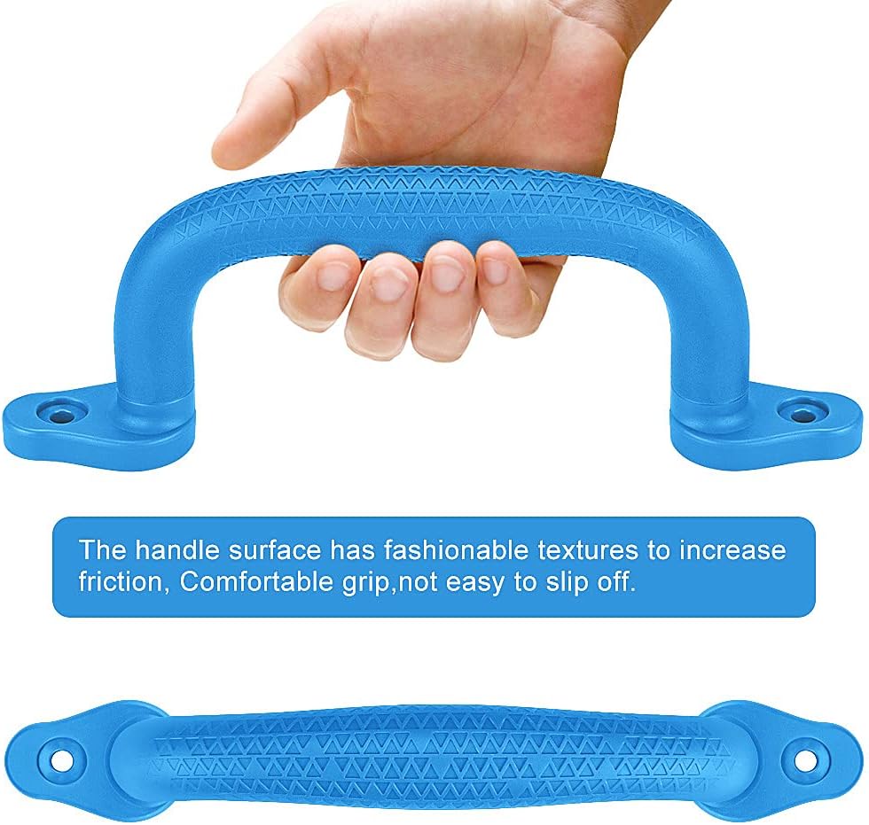 Dolibest Set of 4 Safety Playground Handles - Blue-8pcs - image 3