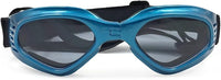 LECONPET Small Dog Sunglasses Waterproof Windproof UV Protection Pet Sunglasses Dog Goggles for Doggy Puppy Cat (Blue)