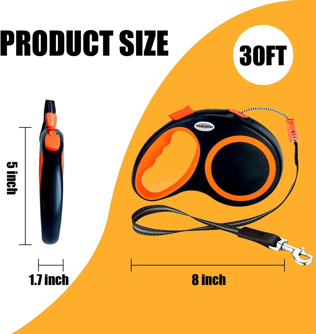 Retractable Dog Leash Automatic Telescopic Tractor Dog Tape - image 2