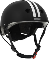 MOUNTALK Kids/Toddler Bike Helmet - Matte Black White / Large