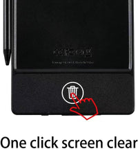 LCD Writing Tablet 6.5in Fine Tip with Leather Case and Hanging Pen – Fun for Kids & Family - Fine Tip Magnetic Erase - image 4