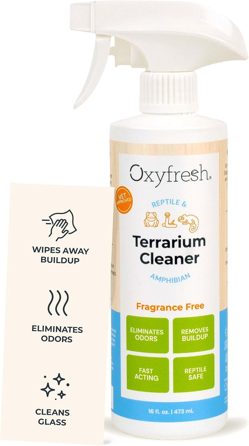 Oxyfresh Premium Terrarium Cleaner, Safely Eliminates Odors