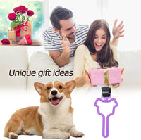 Dog Poop Bag Holder, Waste Bag Holder, Dog Poop Bag Carrier - Purple / 10 Count (Pack of 1) - image 4