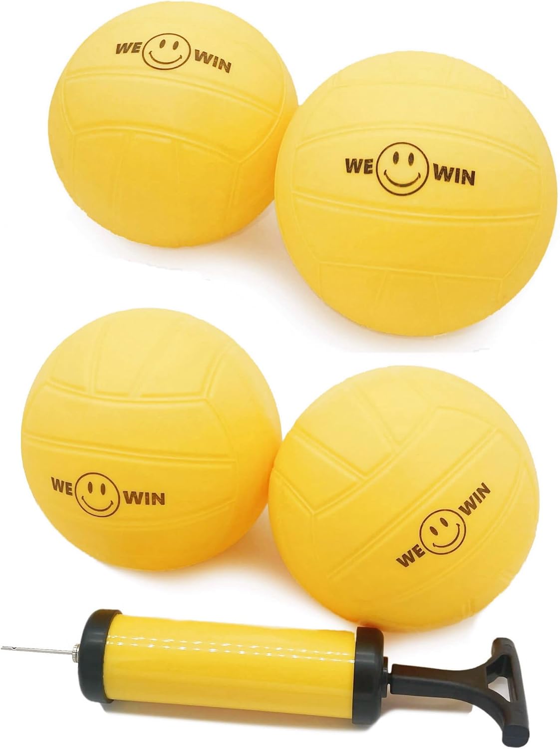 Aolowewin roundnet replacement balls, soft rubber with deep grooves, 3.5 inch - view 2