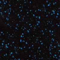 American Floor Mats 1/4in (7mm) Thick 10% Blue 4' x 50' Heavy Duty Rubber Rolls, Protective Exercise Mats, Home Gym Rubber Flooring