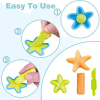 Unleash Creativity with 6 Unique Dino Molds Dough Toys Dough - KH1 - image 3