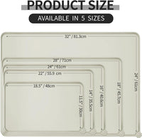 Reopet Silicone Pet Feeding Mat - Beige / 24" x 16" - image 2