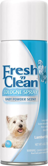 PetAg Fresh ’n Clean Cologne Spray, Baby Powder Scent - 6 Ounce (Pack of 1)