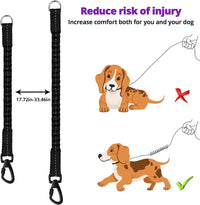 Long Dog Leash 15 FT: Heavy Duty Rope Leashes for Dogs Training - Purple / 15ft*1/2'' - image 3