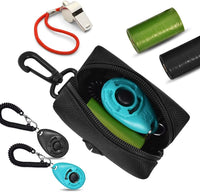 Dog Poop Bag Dispenser Holder Soft Waste Bags Roll Holders Leash Clip - 1 Count (Pack of 1) / 1PC Blue - image 4