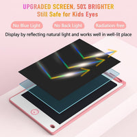 Hockvill LCD Writing Tablet for Kids 8.8 Inch - 6"W x 9"H / Pink - image 4