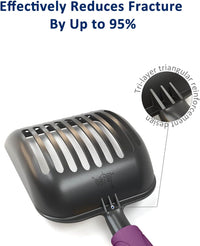 Cat Litter Scoop, Non-Stick Plated Aluminum Alloy Sifter - Medium / #07 Violet - image 4