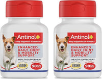 Plus, Mobility, Hip, and Joint Supplement for Dogs, Green-Lipped Mussels and Krill Oil - Dog Joint Supplement, Better and Faster Than Glucosamine and Chondroitin, 180 Soft Gels