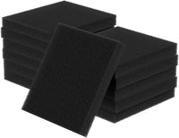 Pawfly 4 Pack Aquarium Bio Sponge Filter Media Pad - 12 Pack（40 PPI）