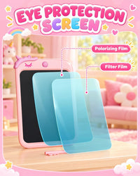 8.5 Inch LCD Doodle Board Tablet Toy - 10 Inch - Pink - image 2