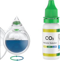 Pawfly Glass CO2 Drop Checker for Aquarium CO2 Indicator for Planted - 1 PC #2