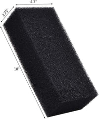 ALEGI Filter Foam Sponges, Bio Sponge Filter Media Pad - 10" x 4.7" x 2.75"