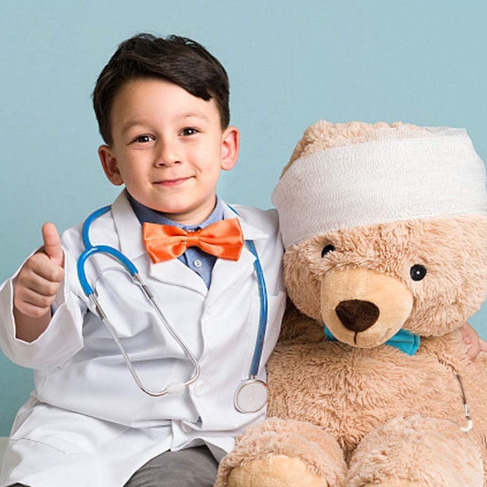 Zcaukya Kids Stethoscope, Real Working Nursing Stethoscope for Kids Role Play, Doctor Game - Blue - image 3