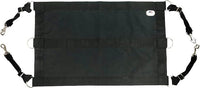 Majestic Ally 1200D 29"x19" Horse Stall Guard with Replaceable and Adjustable Length Straps and Replaceable Hardware (Black Black)