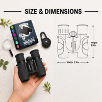 Binoculars for Kids, Perfect Toy for Little Boys and Girls - Black - image 3