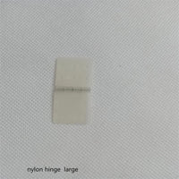skrnrhrery nylon hinges for RC airplanes, 16-pack of small square loose-leaf hinges - view 2