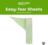 Evercare 10” Mega All-Purpose Pet Hair Lint Roller Refill, 50 Sheets – Sticky Roller for Pet Hair, Cat & Dog Hair Remover, Lint Remover, Pet Hair Remover for Furniture, Clothing & Cars