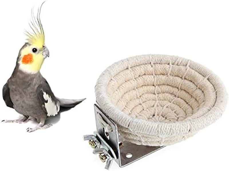 Orgrimmar Handmade Cotton Rope Bird Nest Breeding Nest Hatch House
