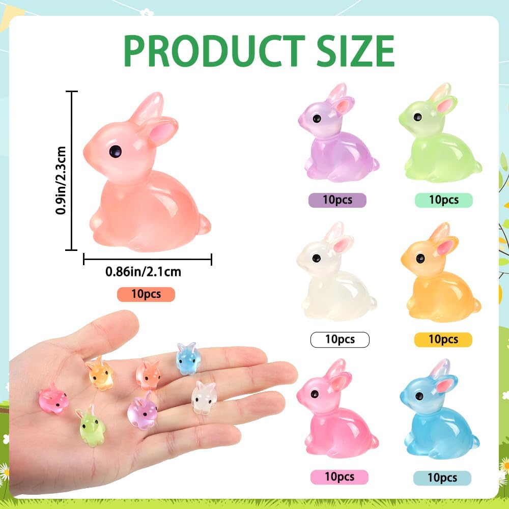 DULEFUN 150 mini resin animal and duck figurines in bright colors - view 14