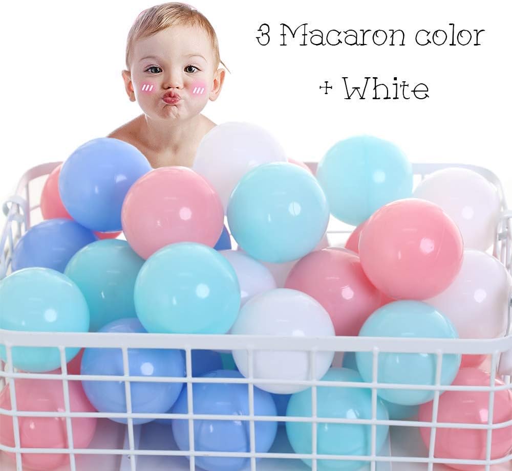 Wonder Space Soft Pit Balls - 50 balls / Mix - Pastel - image 2