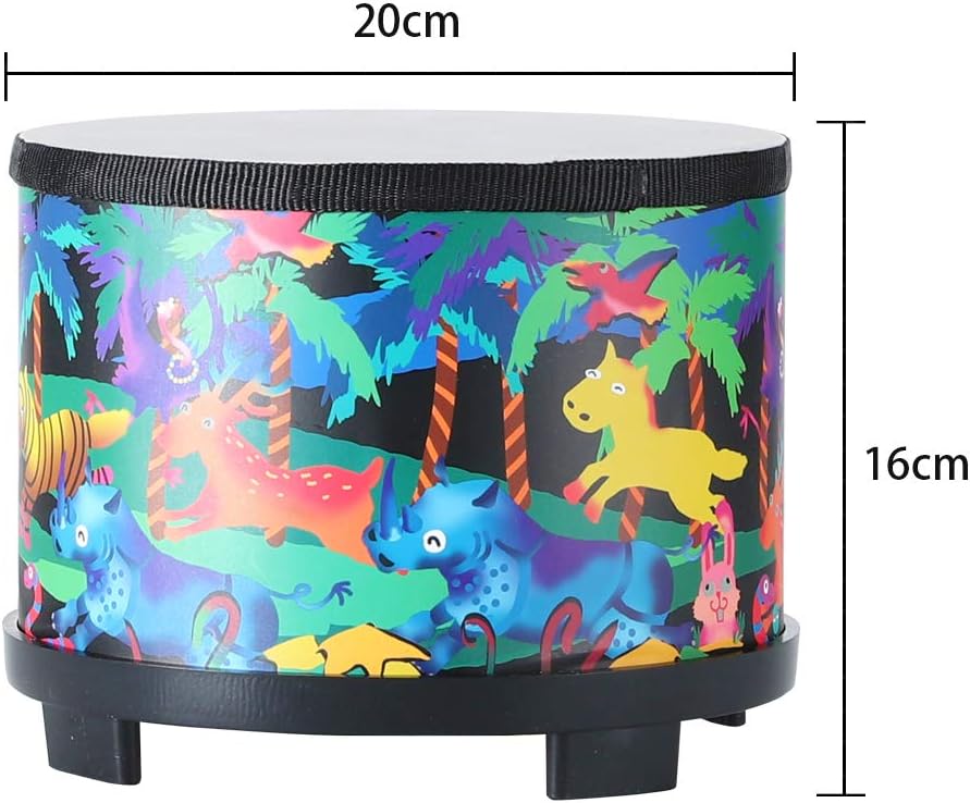 Ubblove Floor Tom Drum for Kids 8 inch Percussion Instrument – Fun for Kids & Family - 8 inch - image 3