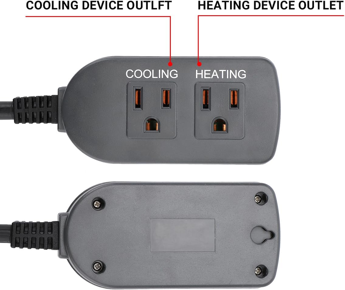 Inkbird ITC-308S Aquarium Heating and Cooling Dual Stage Temperature - image 4