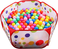 EocuSun Kids Ball Pit Large Pop Up Toddler Ball Pits Tent - Multicolored