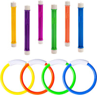 Korlon Tec Pool Toys for Kids Ages 4-8-12 - rings set