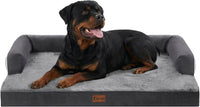 Orthopedic Washable Dog Bed for Extra Large Dogs - Dark Grey / 48.0"L x 30.0"W x 8.0"Th